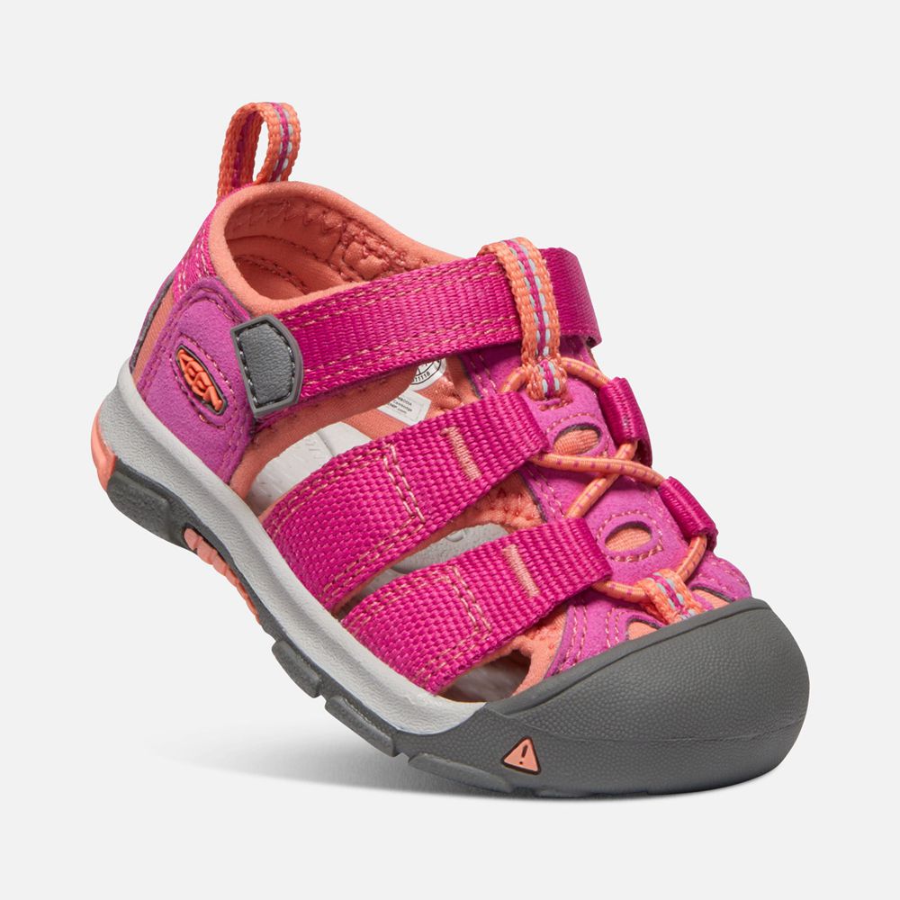 Keen Sandalet Çocuk Pembe/Mercan - Newport H2 - Türkiye QXKE75142